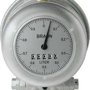 Geprüft Braun Ölzähler HZ 30,18-12 l/h geeichteAusführung
