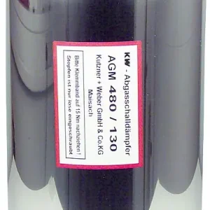 Abgasschalldämpfer Edelstahl Type AGM 580 (Nachfolgemod. zu AGM 480) Durchm. 150 mm Super-Preis
