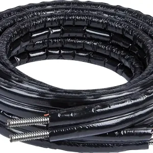 Begrenztes Angebot Solar-Spiralrohr 2 in 2 DN25, 10m mit Isolierung und Fühlerkabel