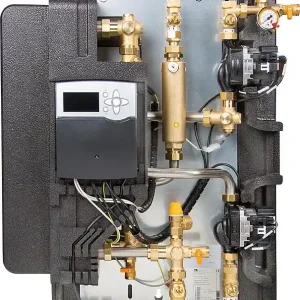 Billig Solar-Trennsystem Solex Midi DN20, inkl.Regelung Delta Sol BX Plus