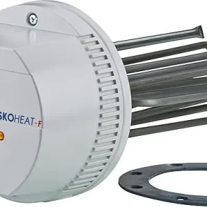 Aktuell Flanschheizkörper 3x400V 12,0 KWACFlansch Drm. 180mmEinbaul. 640mm