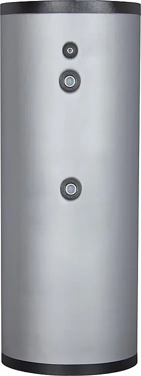 Günstig Brauchwasserspeicher 150l, Edelstahl V4A, mit einem Wärmetauscher und Isolierung