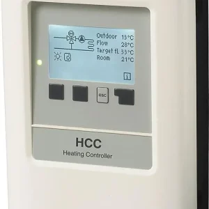 Zertifiziert Sorel Heizungsregler HCC5 im Set für gemischten Heizkreis und Brauchwasserfunktion