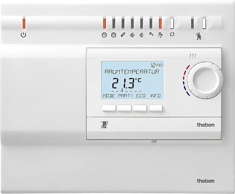 Heizungsregler Theben Ramses 856 top 2 OT mit OT-Box Direkt Vom Hersteller
