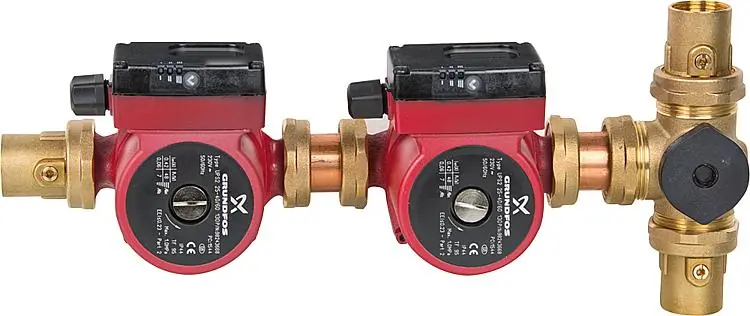 Preisknaller Differenztemperaturregler Termomat 1 mit Ventilset + 2x Umwälzpumpen HE