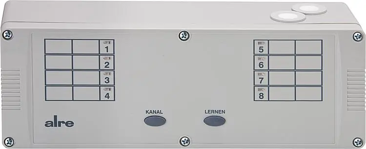 Rabatt Funkregelung-Heizen-Empfänger HTFRD-316.125 8-Kanal Funk Temperaturregler