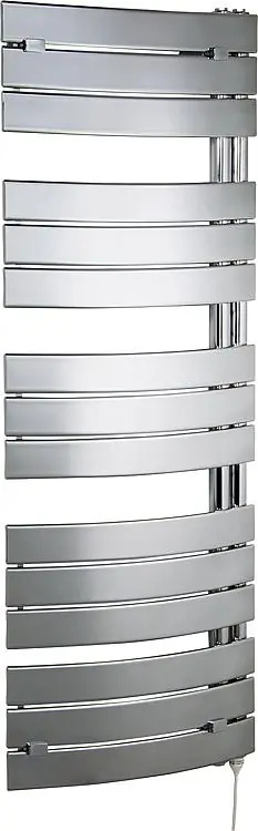 Super-Preis Design Heizkörper Typ Pieve, elektrisch, chrom, LxH 550x1380mm