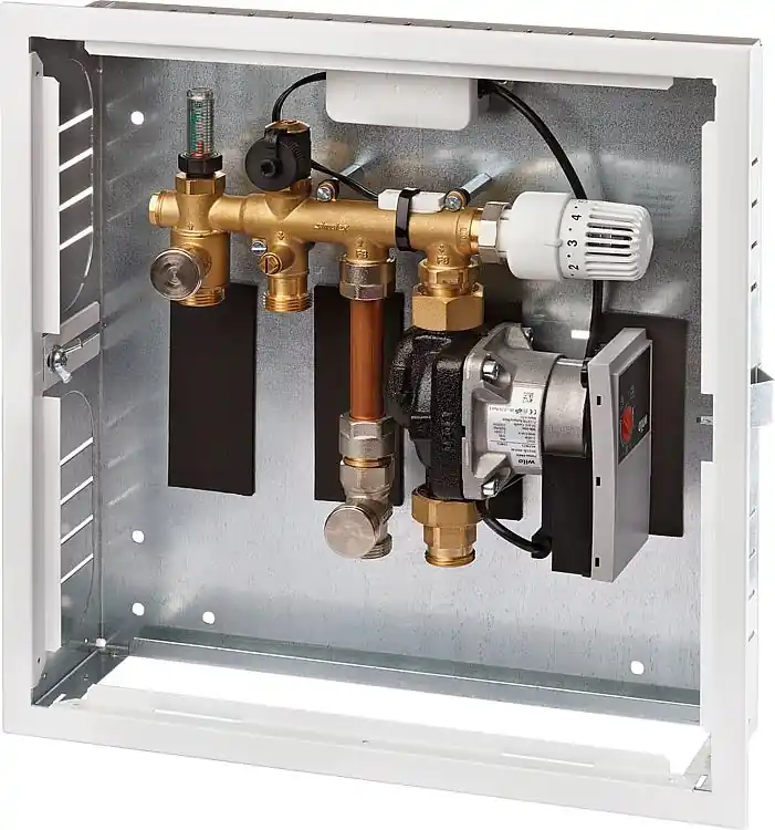 Markenprodukt Regelbox komfort DN20(3/4) Eurokonus, Unterputz Metall- gehäuse