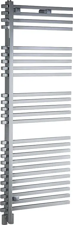 Design-Handtuchheizkörper Vivaldi Plus - chrom H x L = 1313 x 500 mm Solange Der Vorrat Reicht