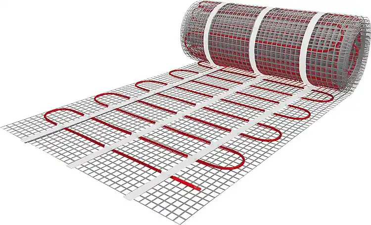 Highlight Dünnbett Heizmatte z.Einbau in Fliesenkleber,16,0x0,5m=8,0m2, 1200W
