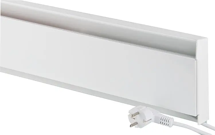 Beliebt Elektro Sockelheizleiste einfach ECHL-3-E-2500, 2,5m, 200-400W