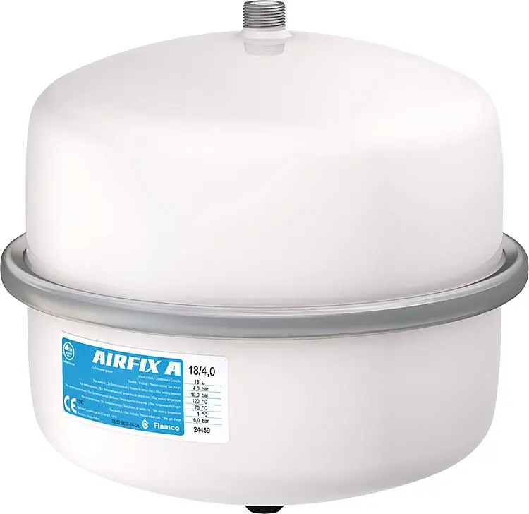 Ausdehnungsgefäß Trinkwasser Airfix A 80 Ltr., DN20 (3/4) Durchströmt Sale