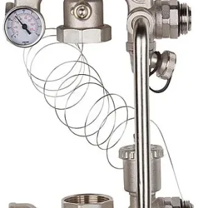 Fußbodenregulierungseinheit Combimix 1 für 130 mm BL, 20-60 C,ohne Bypass Super-Preis