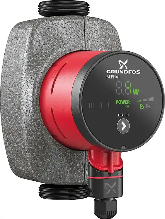 Nur Heute Umwälzpumpe Grundfos Alpha 1 25-40, DN15(R1), PN10, 230V, Baulänge 130mm
