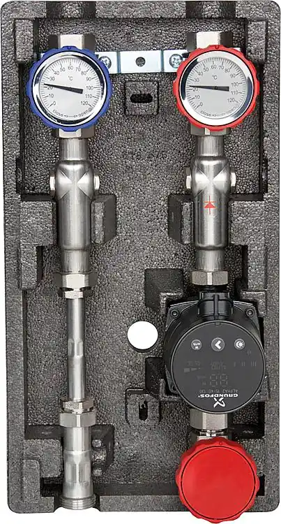 Aufbaugruppe Typ 125 VA HK3 für strawi Kesselverteiler VA mit Isolierung Sale