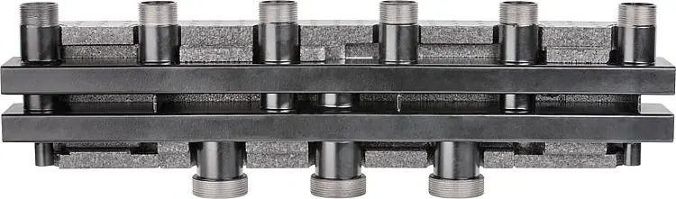 Kesselverteiler EVENES VT7/4 AG DN32(11/4)AG,7m3/h, 170KW inkl. Halterung + Isolierung Günstig