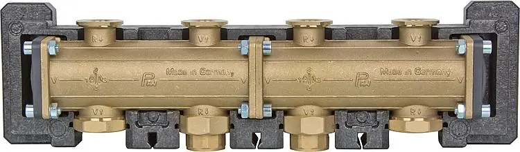 Modulverteiler 2-fach DN32 für 2-3 Heizgruppen DN32 (1 1/4) Preiswert