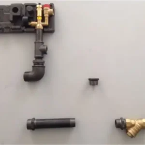 Solange Der Vorrat Reicht Kesselanschluß-Set 1 1/2" mit 2,5 bar Sicherheitsgruppe für ATMOS