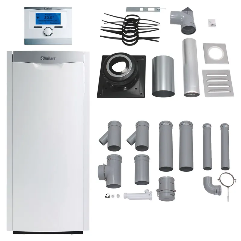 Vaillant Paket 3.47/5 2x icoVIT exclusiv VKO 356/3-7, VRC 700, Abgas 0010029867 Abverkauf