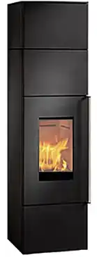Meistverkauft Viessmann Wodtke Kaminofen samurai oki K290AES 8 kW mit HCF02 7327857
