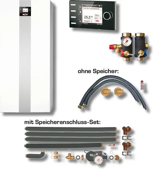 Günstig Wolf TGB-2-20 20kW Gasbrennwertkessel mit Speicheranschluss, BM-2, Heizkreis 8615761W06