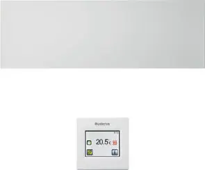 Buderus Logatrend IFR386 GW RC Infrarotheizung mit Regler Kabel, 800W, weiß 7739624426 Geprüft
