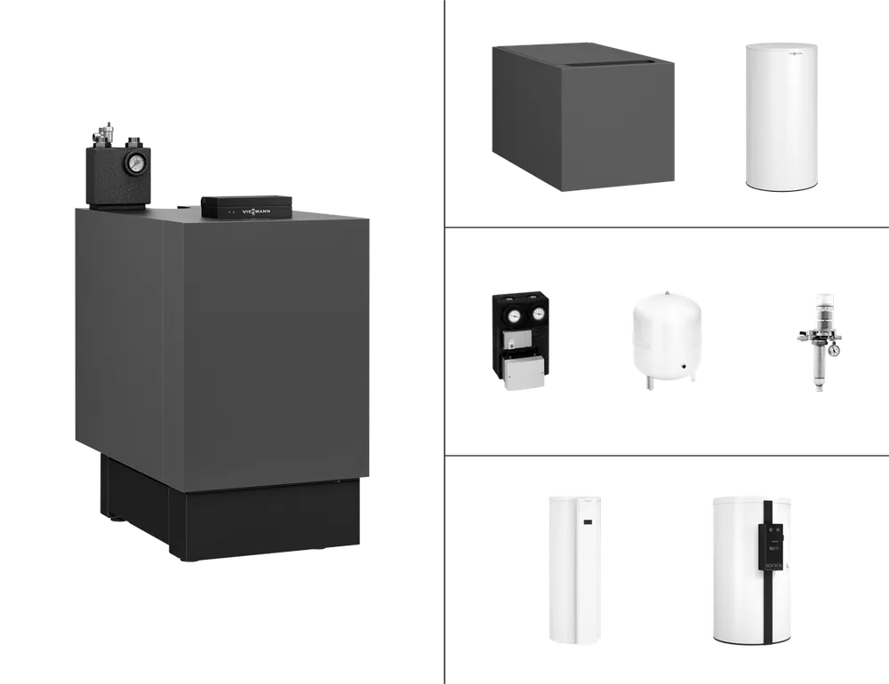 Nur Für Kurze Zeit Viessmann Vitoladens 300-C 23,6kW 2-stufig, Z022592, VT200, Mischer Z022592