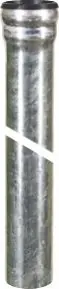 Beliebt Buderus 2500 mm Entlüftungsrohr mit Muffe, DN 50, verzinkt 80128062