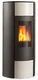 Viessmann Wodtke Pelletofen soleo.nrg V12 8 kW, white-silk 7327823 Super-Preis