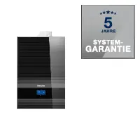 Garantierte Lieferung Buderus GB192i.2-25, SL122, Gas-Brennwertgerät, schwarz, 8 x SKR10 CPC, PNR750 7739621253