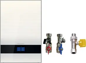 Buderus GB192i.2-50 W H, 50 kW, Logamax plus GB192i.2 Gas-Brennwerttherme, weiß 7739624086 Solange Der Vorrat Reicht