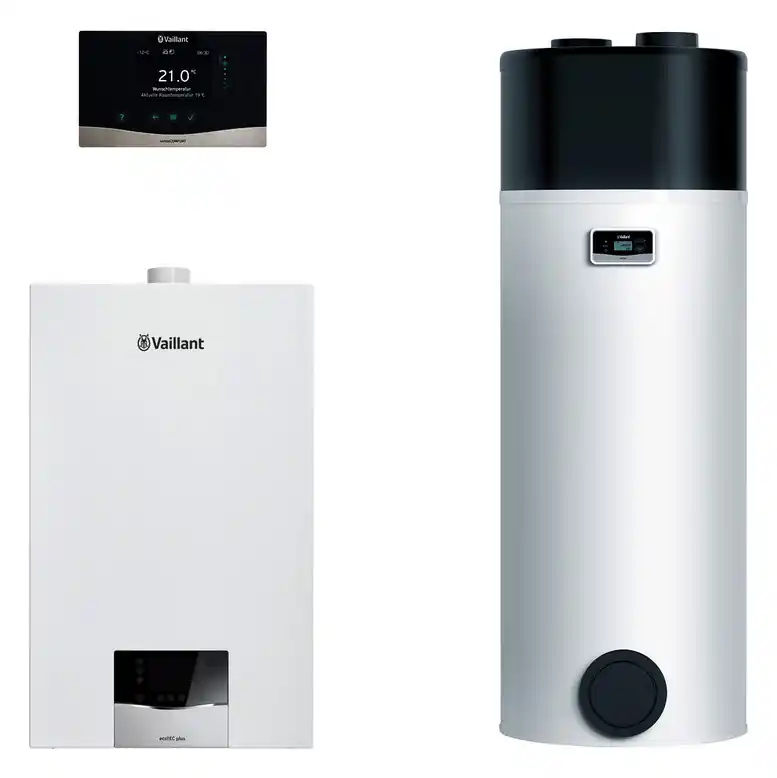 Mega-Angebot Vaillant Paket 1.748/3 ecoTEC plus VC 20 CS/1-5, aroSTOR VWL BM270/5, VRC 720/3 8000016542
