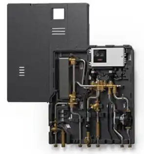 Wolf CAT-2-LT-HP 63 Wohnungsstation, 15 kW, WW 59,65 kW / 21,5 l/min, ohne Dämmhaube 8617048 Wochenendangebot