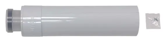 Vaillant Verlängerung konzentrisch 0,5 m Ø 80/125 PP 303202 Neu