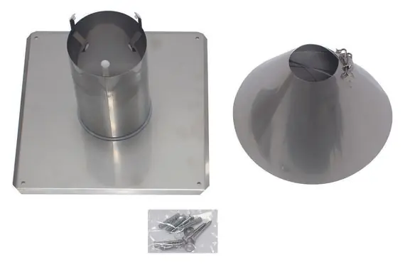 Vaillant Schachtabdeckung Edelstahl Ø 80 0020021007 Meistverkauft