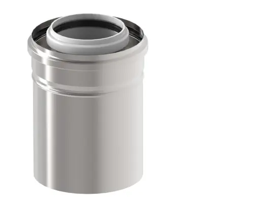 Zertifiziert Brötje BRÖTJE Adapter Dachdurchführung K80 AD VA, DN 80/125 7810238
