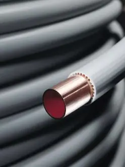 Buderus WICU Kupferrohr in Ringen, 15 x 1,0 mm, weich, kunststoffummantelt, 25 Meter 80605068 Ausverkauf