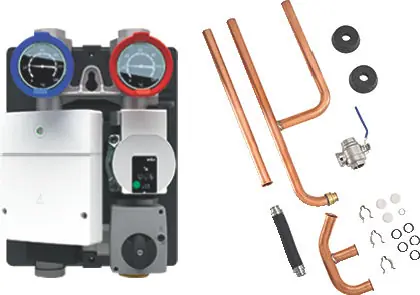 Zertifiziert Buderus Logaplus Paket HK-TP70 1.2-6, Heizkreis-Set HSM15/6 MM100, mit Mischer 7739623563