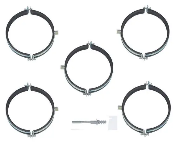 Aktuell Vaillant Befestigungsschellen (5 Stck) Ø 160 für Abgasleitung Ø 160 0020151162