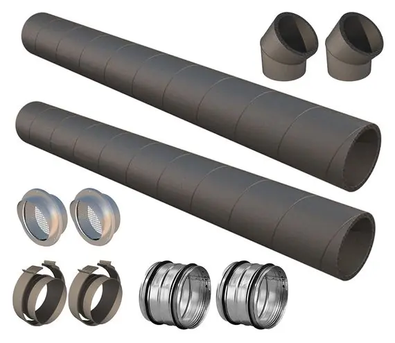 Finale Aktion Vaillant Luftanschluss Set für aroSTOR plus VWL 8000034640