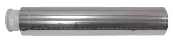 Vaillant Verlängerung 1,0 m konzentrisch Ø 225/160 für Abgassystem Fassade Ø 160 0020095579 Markenware