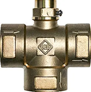 Highlight Buderus Kreuzstück 1″ mit Fühlertauchhülse (bei Pendelpufferhydraulik) 7738345433