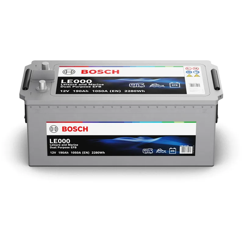 Super-Preis Bosch LE000 Dual EFB Starter-, Versorgungsbatterie 12V 190Ah 1050A