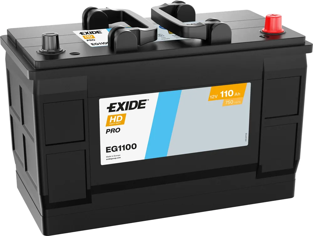 Exide EG1100 Start Pro 12V 110Ah 720A LKW Batterie Highlight