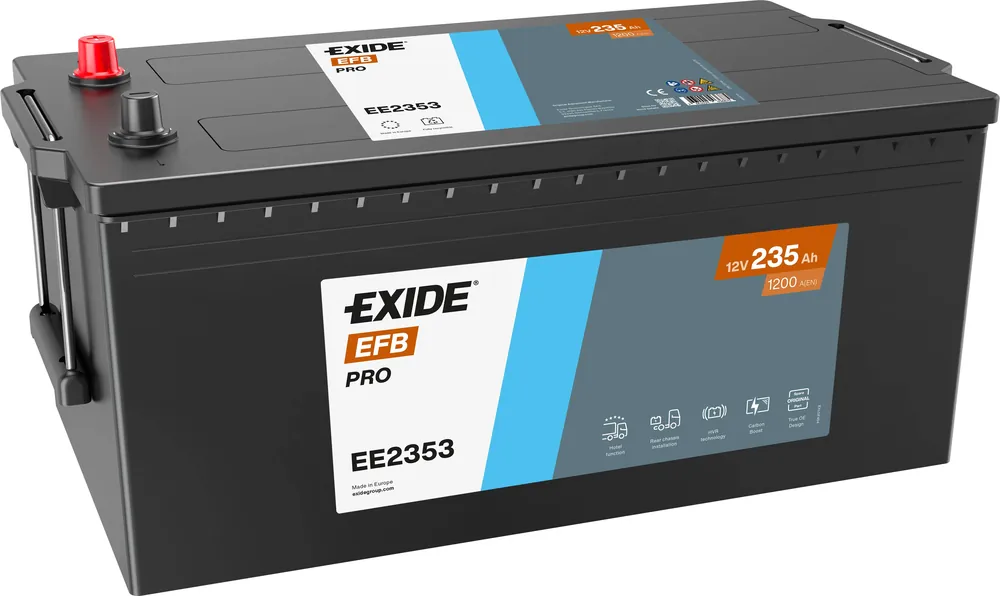 Exide EE2353 StrongPRO EFB+ 12V 235Ah 1200A LKW Batterie Neu