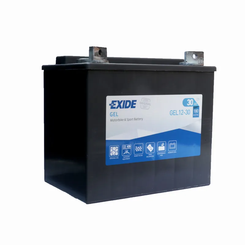 Preisknaller Exide G30 Bike Gel Motorradbatterie 12V 30Ah Y60-N30-A DIN 53034 auch für Rasentraktoren geeignet