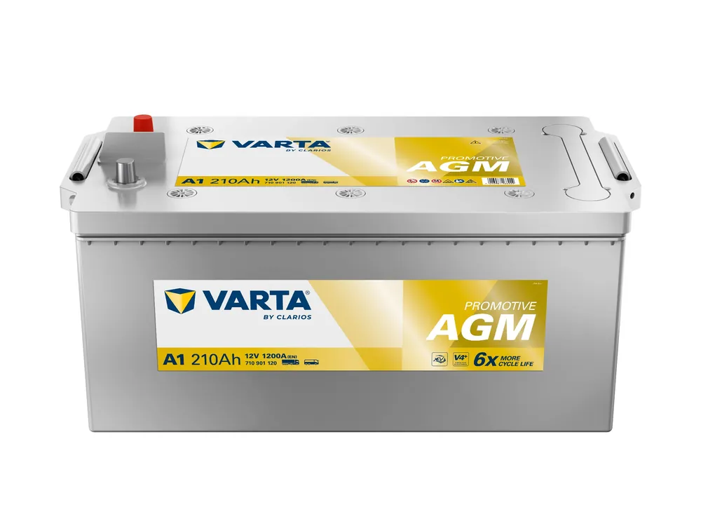 Abverkauf VARTA A1 Promotive AGM 210Ah 1200A LKW Batterie 710 901 120