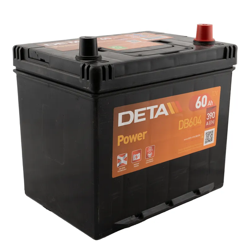 Billig DETA DB604 Power 12V 60Ah 390A Autobatterie
