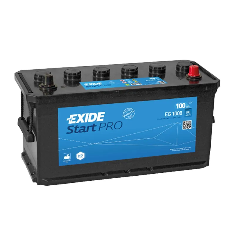 Exide EG1008 Start Pro 12V 100Ah 680A LKW Batterie Begrenztes Angebot