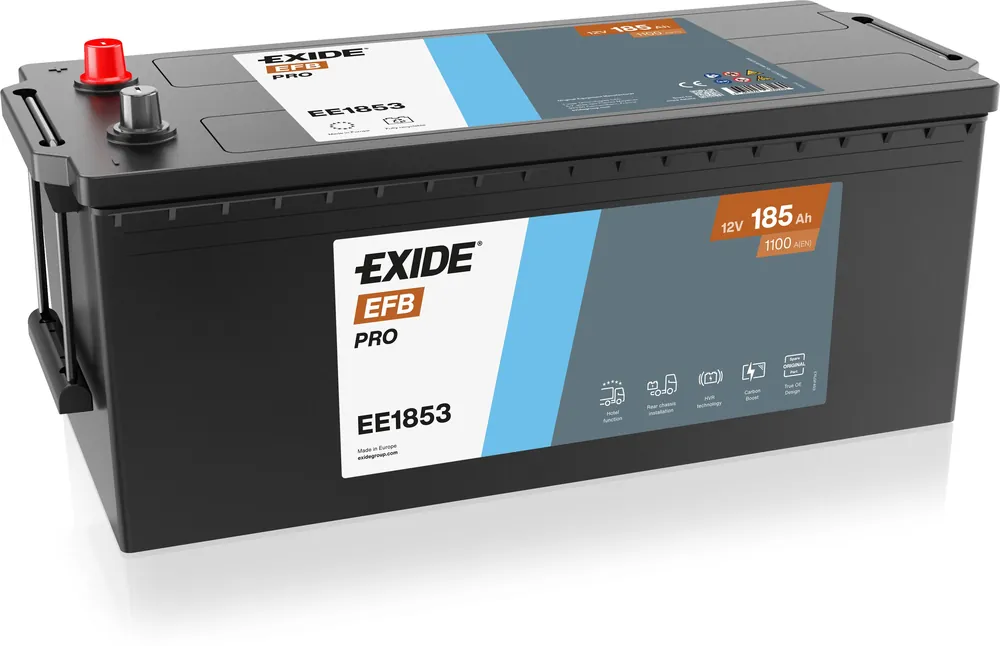 Exide EE1853 StrongPRO EFB+ 12V 185Ah 1100A LKW Batterie Neu Im Sortiment
